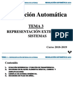 Tema 3 - Representación Externa de Sistemas