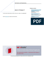 Static and Dynamic Analysis in Design of Exoskeleton Structure