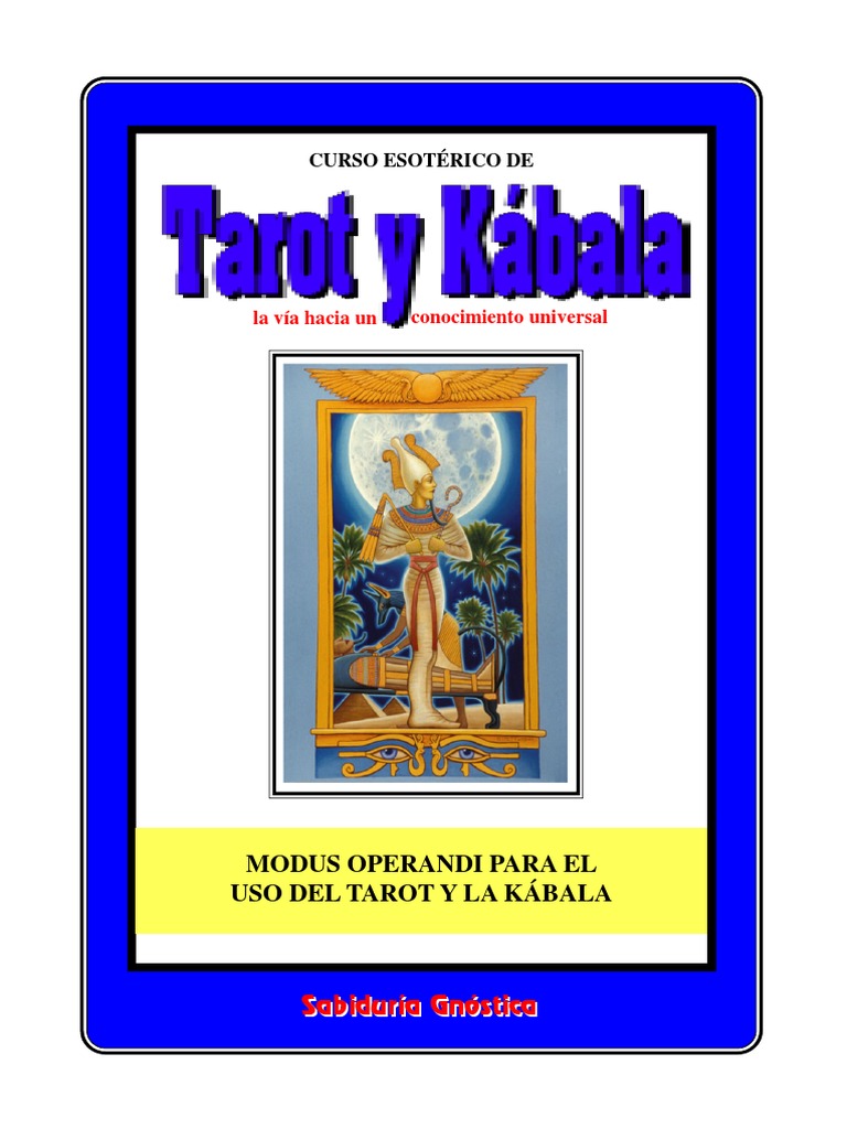 Curso Esotérico de Tarot y Kábala | PDF | Filosofía | Estudios de ...