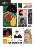 2019-2020 AIGA Worldstudio Scholarship: Application Instructions