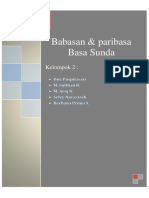 Babasan & Paribasa Basa Sunda: Kelompok 2