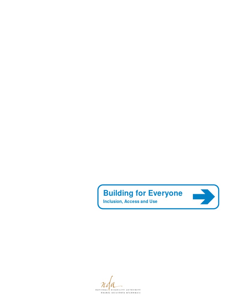 Building For Everyone (2002) | PDF | Wheelchair | Accessibility