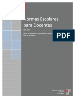 Normas Escolares para Docentes