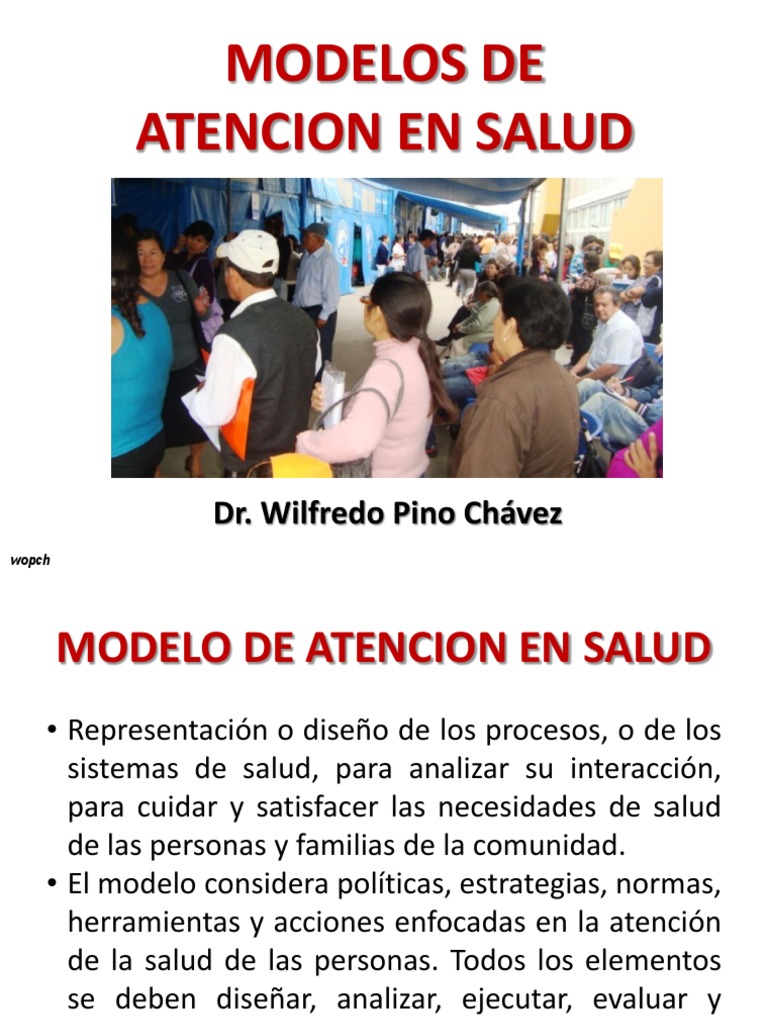Modelos de Atención en Salud | PDF | Sistema de salud | Hospital