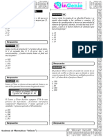 Preguntas de matemáticas para primer y segundo año de secundaria