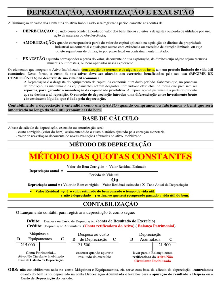 Depreciação: como calcular e analisar esse conceito contábil