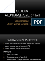 Silabus Akuntansi Pemerintahan