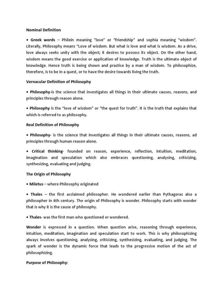Nominal Definition | PDF