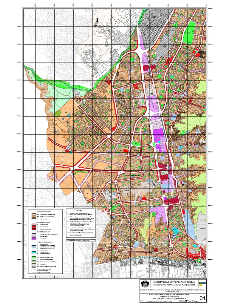 Plano de Zonificacion de SMP PDF | PDF