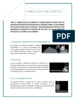 Proceso de Fabricacion Del Cemento