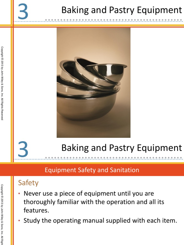 Baking and Pastry Equipment PDF Mixer (Cooking) Baking