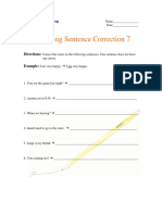 Beginning Sentence Correction 7 PDF