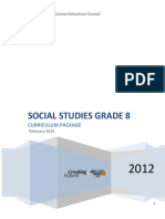 Social Studies Grade 8: Curriculum Package