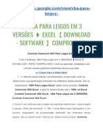Vba para Leigos em 3 Versoes Excel Download - Software Comprovado