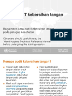 Audit Cuci Tangan WHO