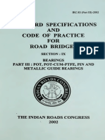 IRC-83-Part3 (2002) Road Bridges - Pot, Pot-cum-PTFE, Pin & Metallic Guide Bearings (Reprinted 2012 Jan).pdf