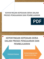 Kepentingan Kepekaan Deria Dalam Proses Pengajaran Dan Pembelajaran