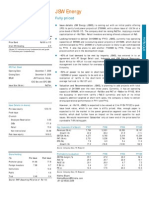 JSW Energy: Fully Priced