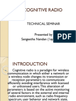 Cognitive Radio Presentation