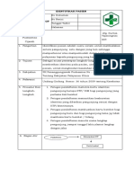 Sop Identifikasi Pasien