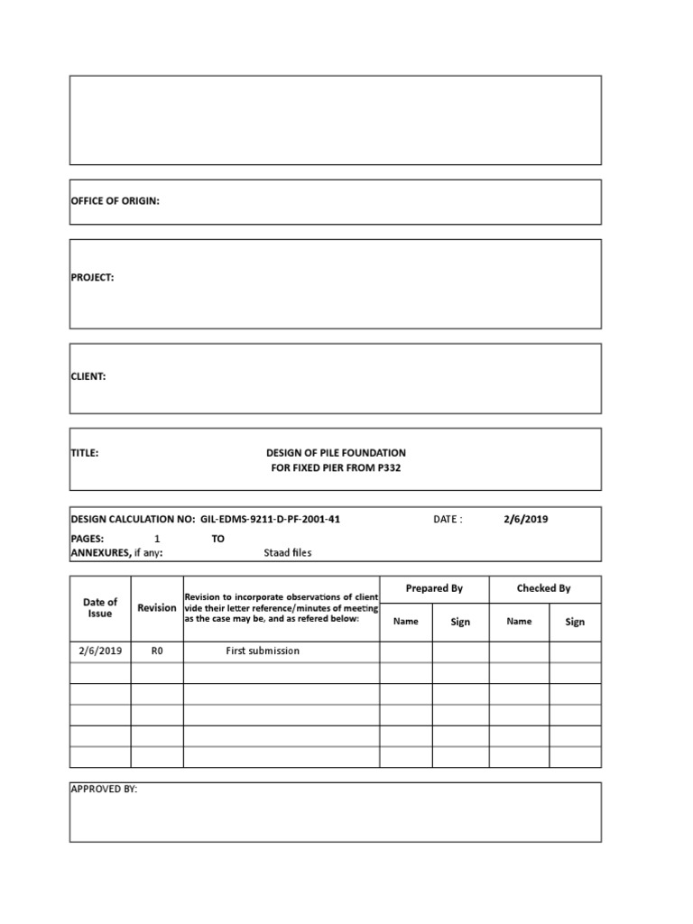 Auto Index Excel PDF Deep Foundation Geotechnical Engineering