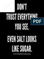 Dont Trust Everything You See