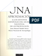 Una Aproximacion A Los Exvotos Espanoles PDF