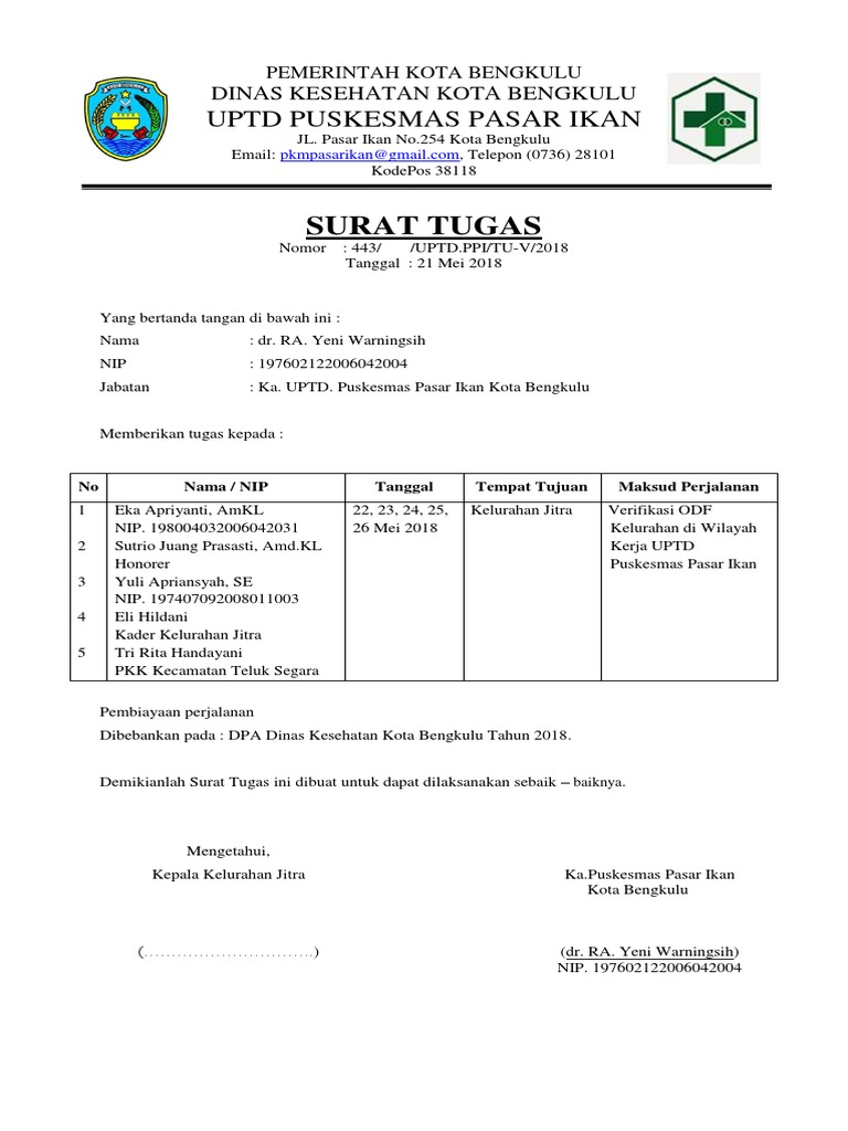Yuk Lihat 7+ Contoh Surat Tugas Verifikasi Terlengkap 