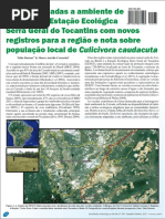 Aves associadas a ambiente de veredas na Estação Ecológica Serra Geral do Tocantins.pdf