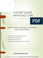 12 Konsep Dasar Managed Care