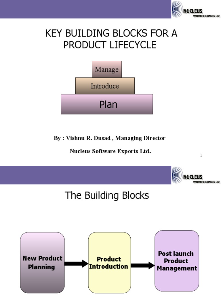 Key Building Blocks for Managing a Product Lifecycle PDF Business