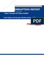 Trend Corruption Report Periode Agustus 2013 Januari 2014