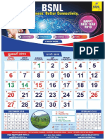 BSNL Calendar 2019
