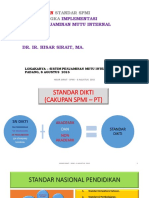 Materi 4 - Pedoman Penyusunan Standar Spmi-Padang 2015