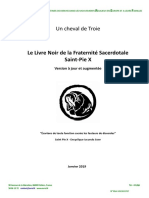 Livre Noir de La Fraternité Saint-Pie X (FSSPX) 2019