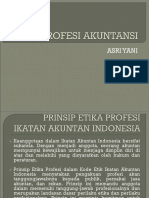 Prinsip Etika Profesi Akuntansi