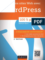 (100 % Pratique ! - 100% Pratique.) Kern, Simon - Sites Web Avec WordPress-Dunod (2015)