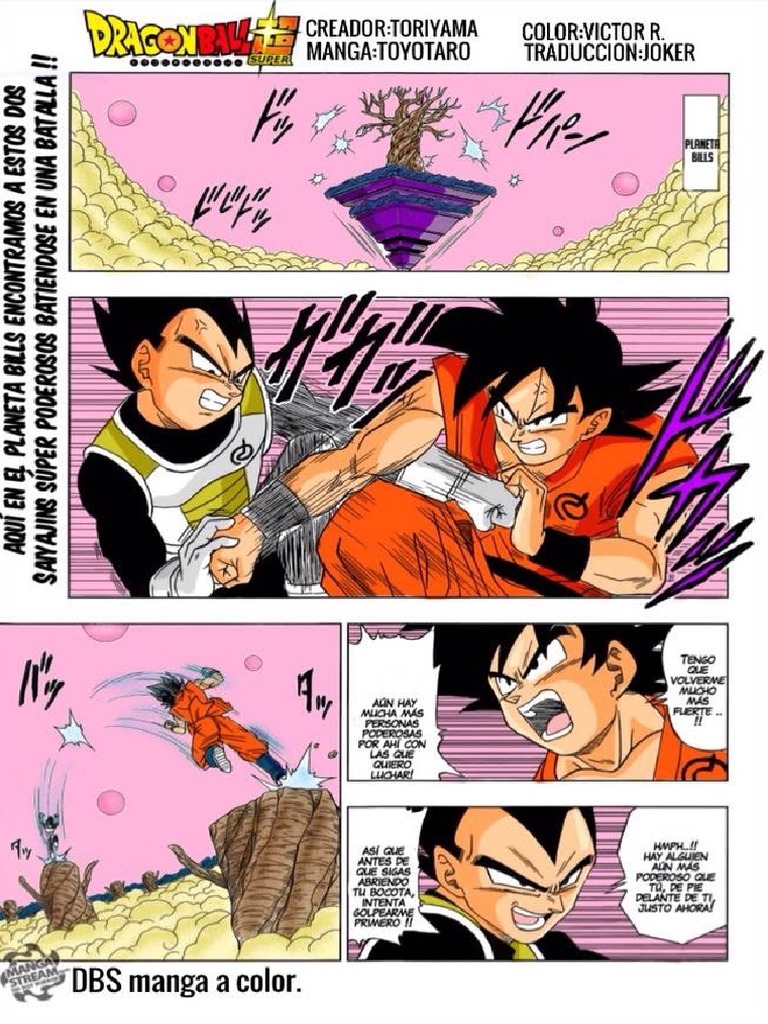 Dragón Ball Súper Manga 005 Color Español | PDF