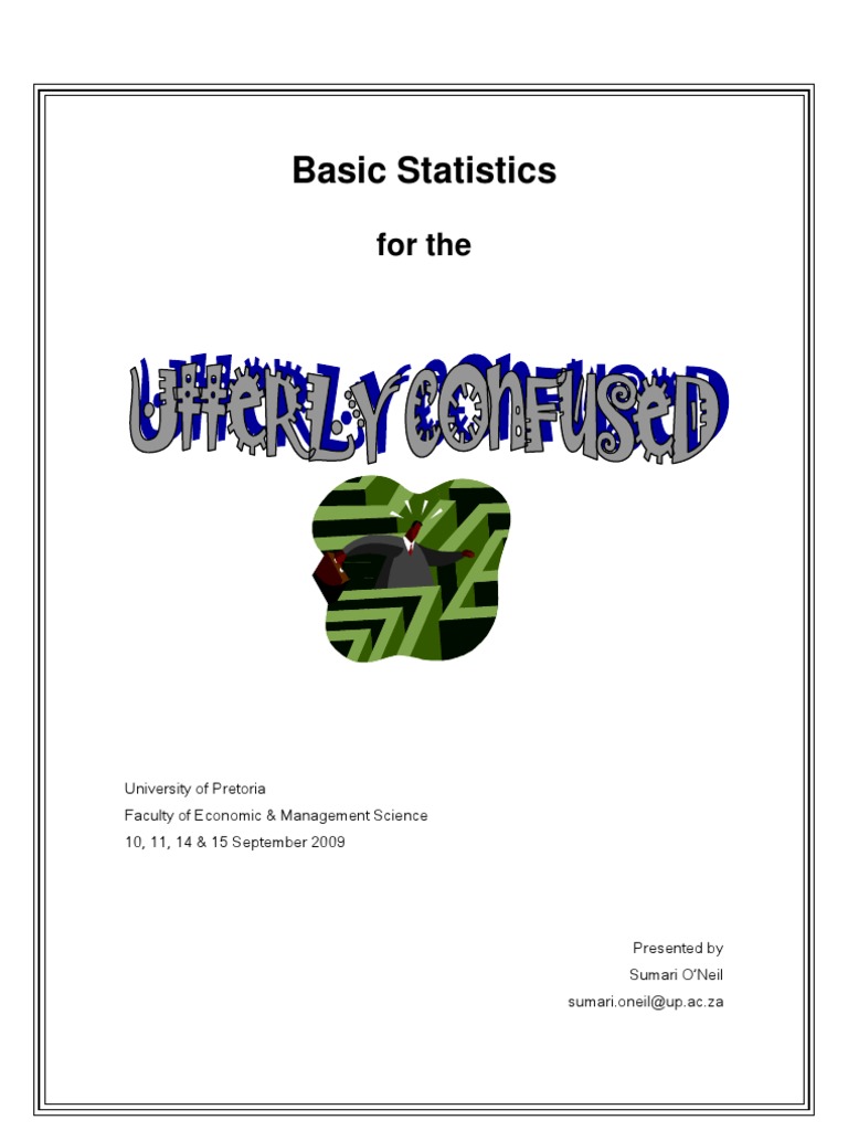 Basic Statistics For The Utterly Confused | PDF | Level Of Measurement ...