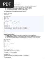 Assigning Object Reference Variables