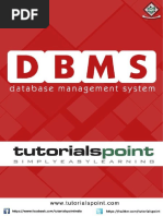 Dbms Tutorial