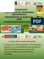 Baja Patrimonio Bibliográfico Banco Libro