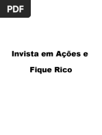 Invest Guia o Guia Do Investidor de Sucesso