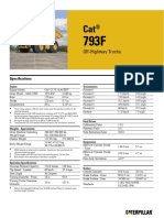 Off-Highway Trucks: Specifications