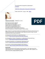 RX Drugs Against Tapeworms: Niclosamide, Praziquantel & Albendazole