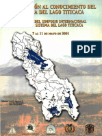 Contribucion Al Conocimiento Del Sistema Del Lago Titicaca