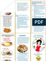 Leaflet Gizi Ibu Hamil