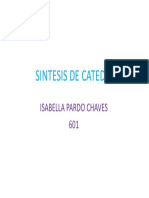 Sintesis de Catedra