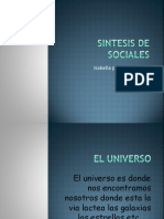 Sintesis de Sociales