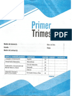Examen Edit Mateo Sexto Grado Primer Trimestre PDF